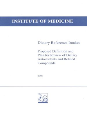 cover image of Dietary Reference Intakes